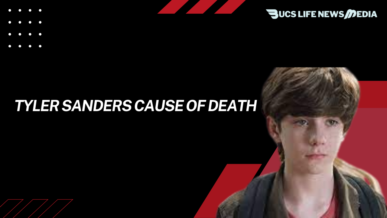 tyler sanders cause of death