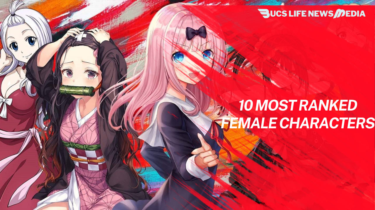 10 most ranked Female Characters