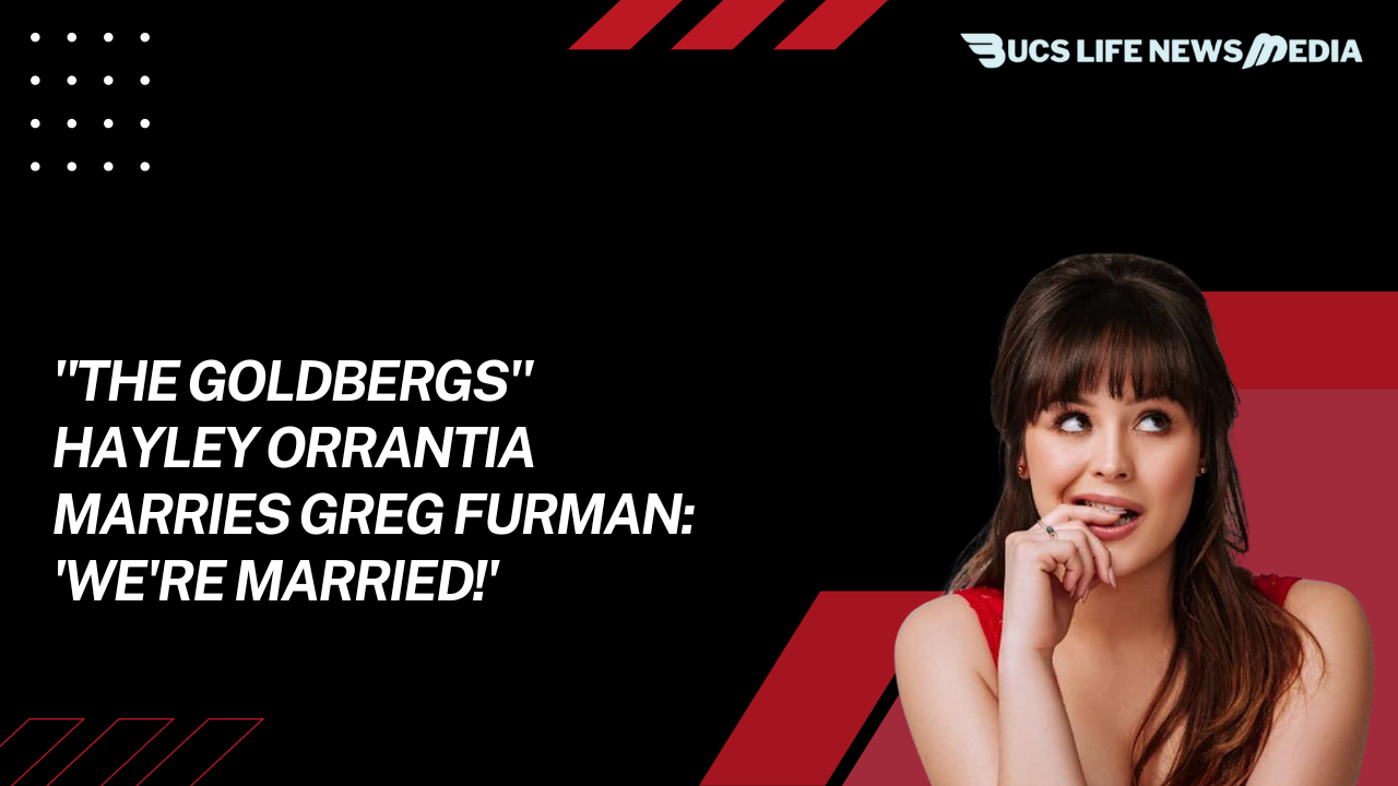 "The Goldbergs" Hayley Orrantia Marries Greg Furman: 'We're Married!'