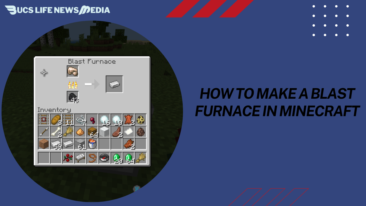How to make a Blast Furnace in Minecraft
