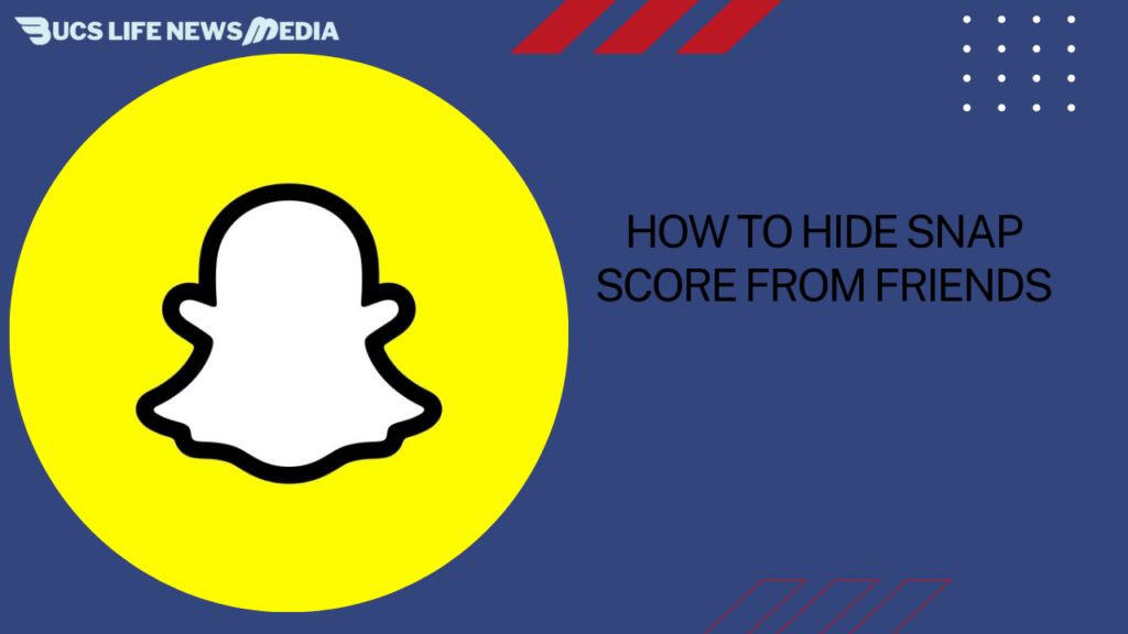 can you hide your snap score